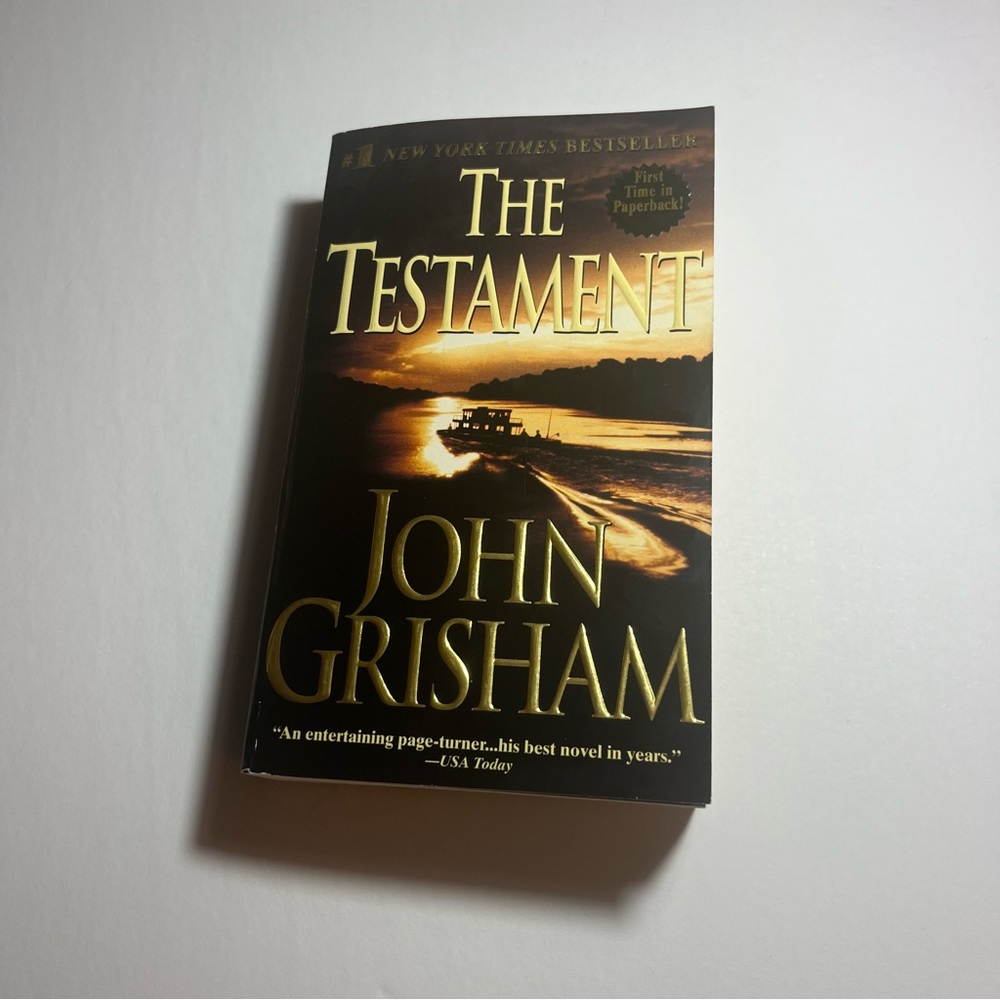 John Grisham The‎ Testament Book